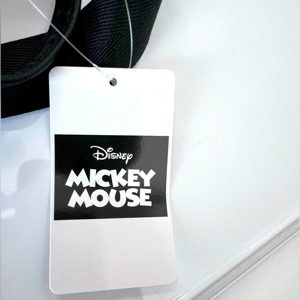 Adorable Black and White Mickey Mouse Backpack with Iconic Ears.  New with Tags.